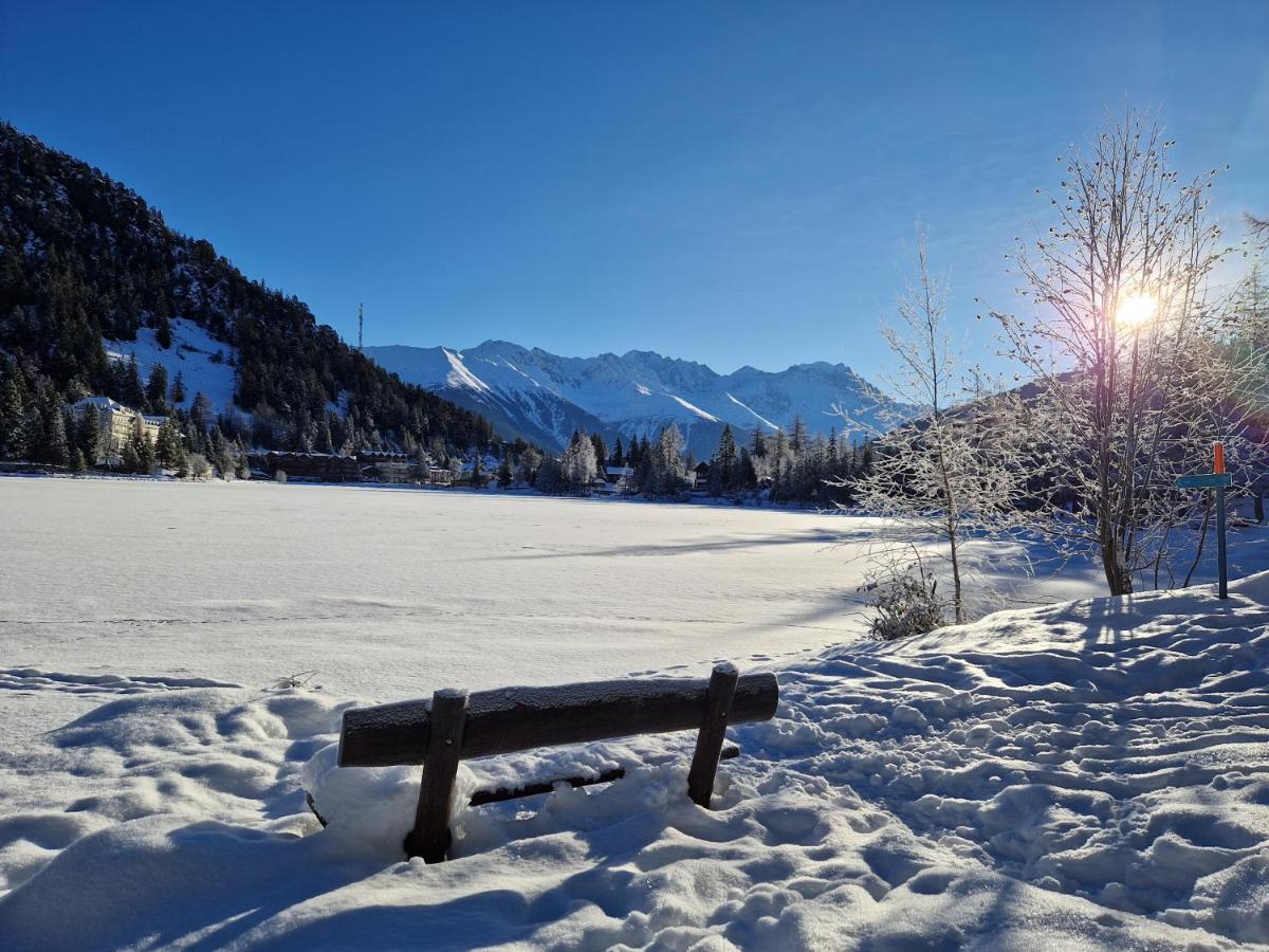 Superbe Appartement Champex-Lac Avec Piscine Et Sauna Dış mekan fotoğraf