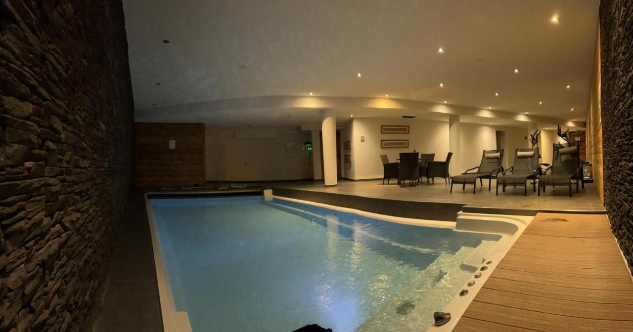 Superbe Appartement Champex-Lac Avec Piscine Et Sauna Dış mekan fotoğraf