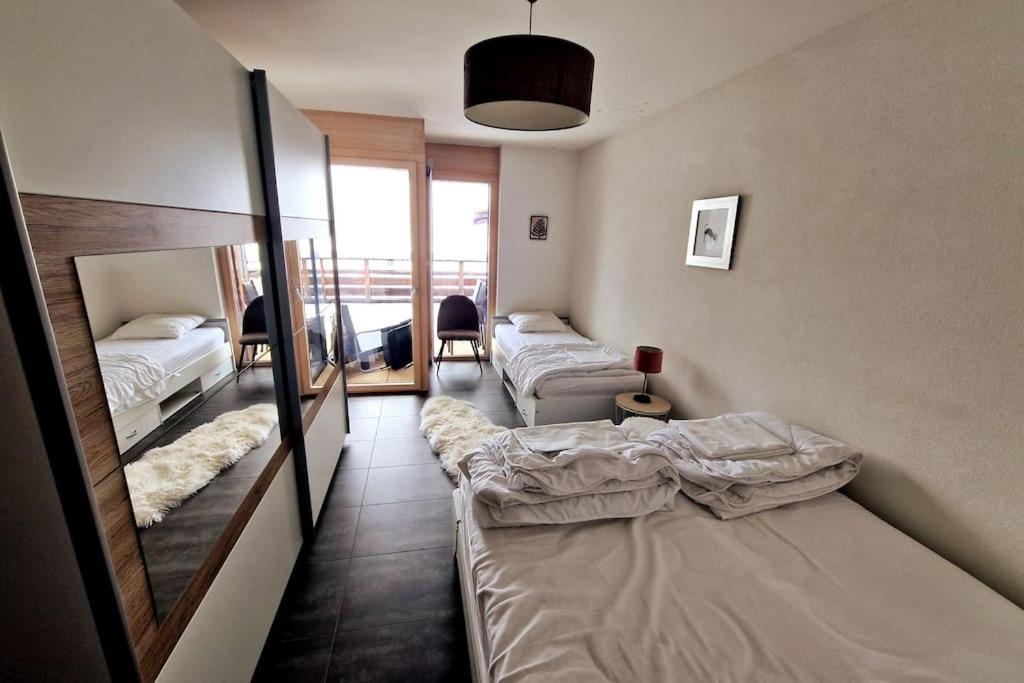 Superbe Appartement Champex-Lac Avec Piscine Et Sauna Dış mekan fotoğraf