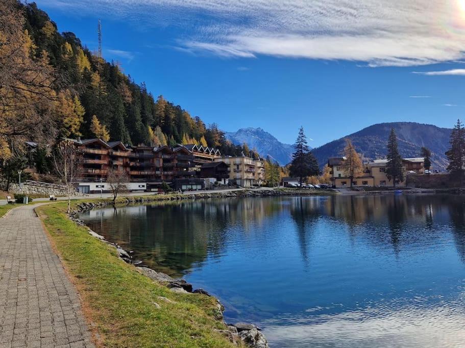 Superbe Appartement Champex-Lac Avec Piscine Et Sauna Dış mekan fotoğraf