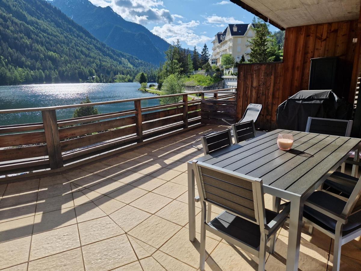 Superbe Appartement Champex-Lac Avec Piscine Et Sauna Dış mekan fotoğraf