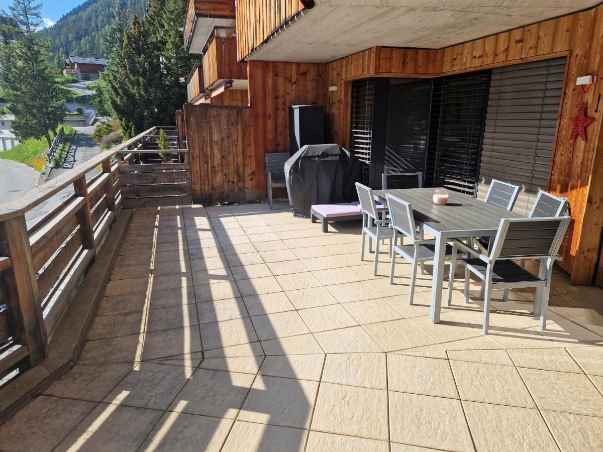 Superbe Appartement Champex-Lac Avec Piscine Et Sauna Dış mekan fotoğraf