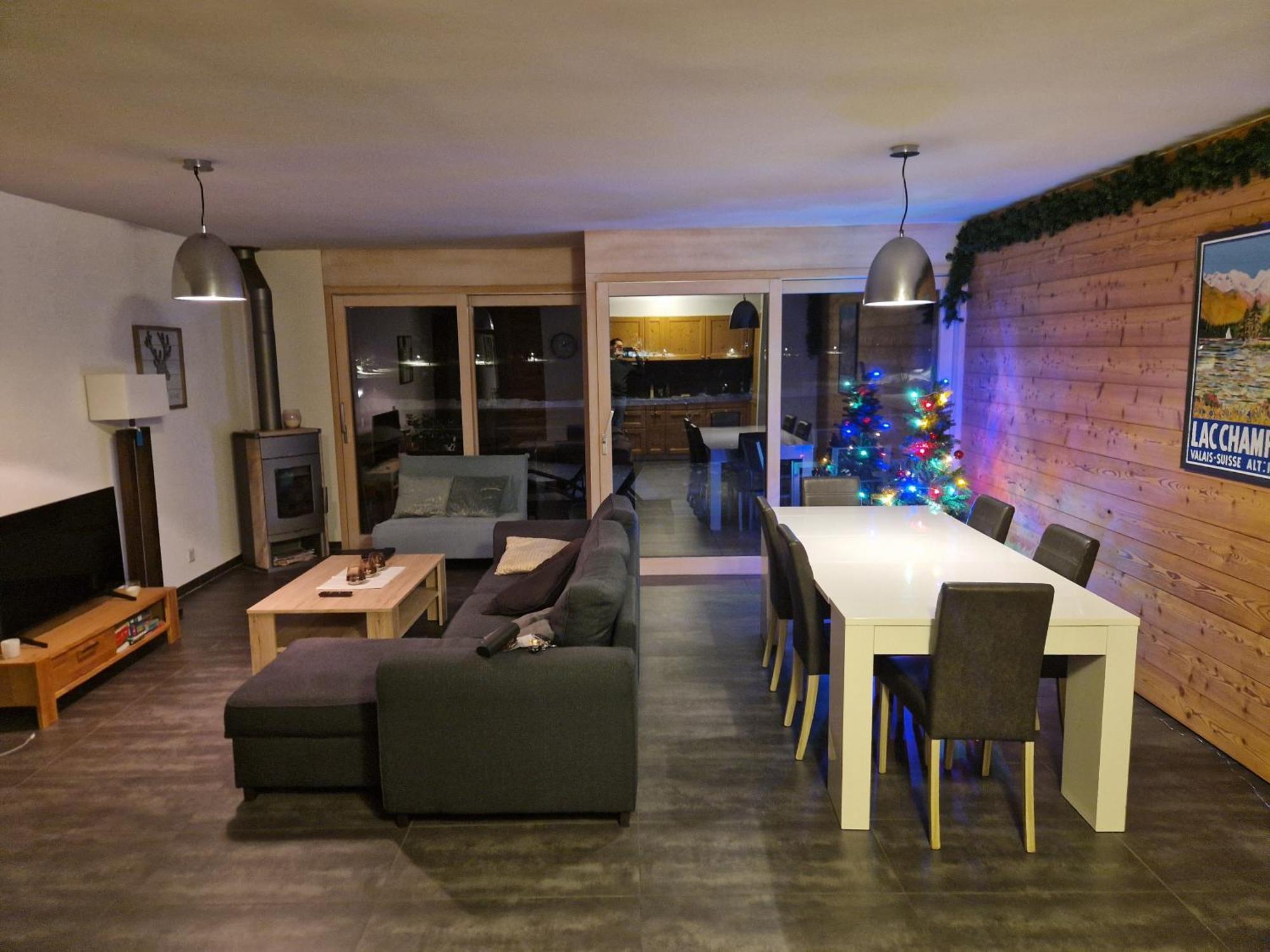 Superbe Appartement Champex-Lac Avec Piscine Et Sauna Dış mekan fotoğraf